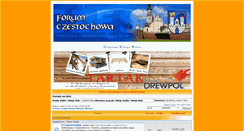 Desktop Screenshot of forumczestochowa.pl